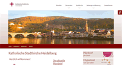 Desktop Screenshot of kath-hd.de